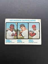 1973 Topps Dwight Evans RC High #614 Rookie Outfielders AL Bumbry Charlie Spikes