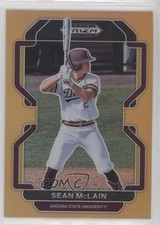 2022 Panini Prizm Draft Picks Neon Orange Prizm 26/50 Sean McLain #PDP165 o7m