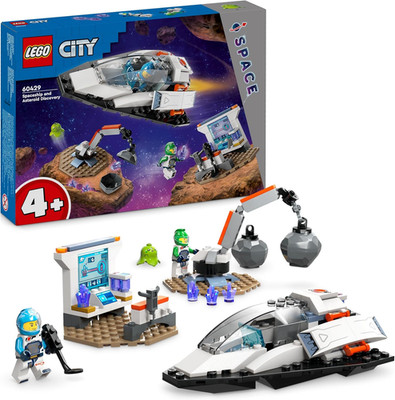 City Space Shuttle und Asteroidenentdeckung, Spiel für Kinder und Mädchen ab 4 