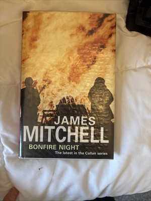 james mitchell bonfire night callan series hardcover suspense novel