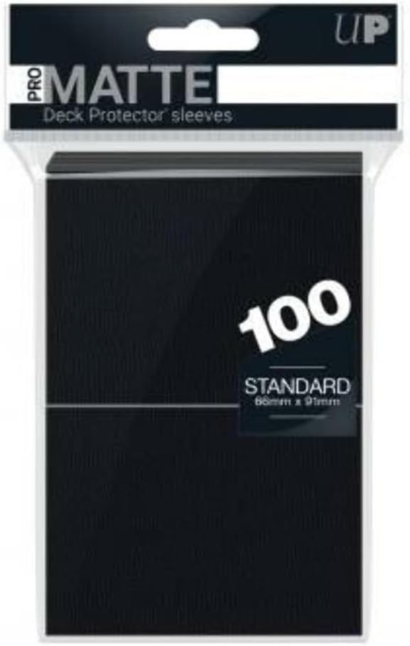 Ultra Pro Pro Matte Standard Sleeves 100 Pack - Black 2190₽