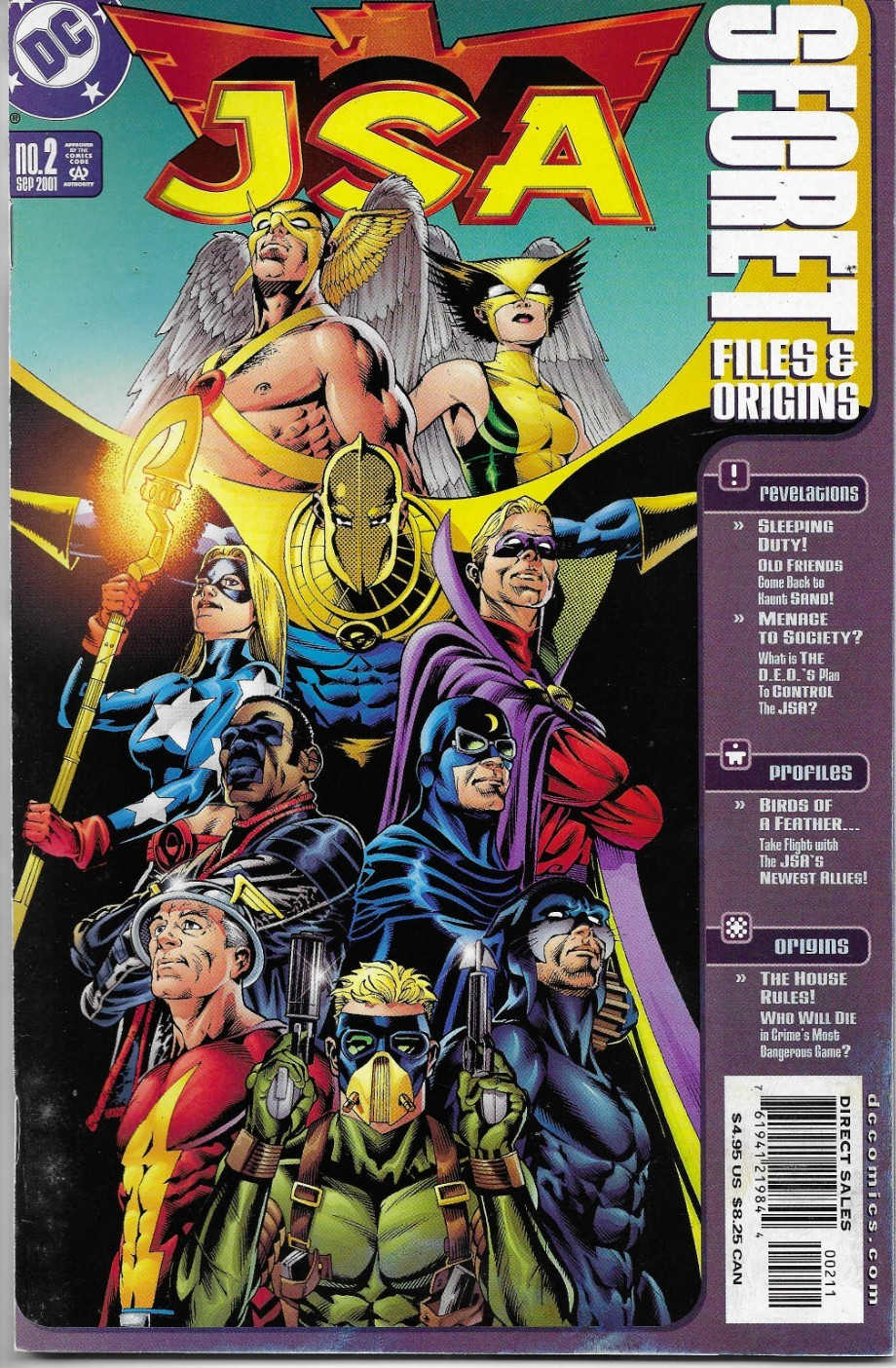 JSA SECRET FILES AND ORIGINS (2001) #2 - Back Issue (S)