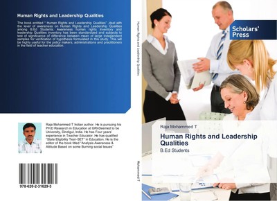 Human Rights and Leadership Qualities B.Ed Students Raja Mohammed T Taschenbuch