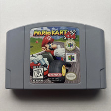 New Mario Kart 64 For Nintendo 64 US Version Fast Shipping--