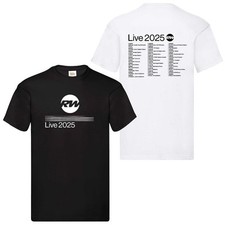 Robbie 2025 UK Tour T-Shirt Williams Music Fan Concert Tee Gift EU Dates