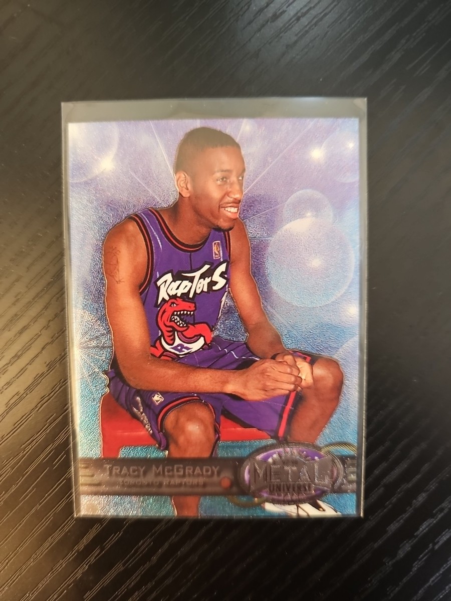1997-98 Skybox Metal Universe Tracy McGrady RC #42 Raptors Rookie 