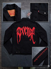Levi x Revenge Denim Jacket Size M black deni...