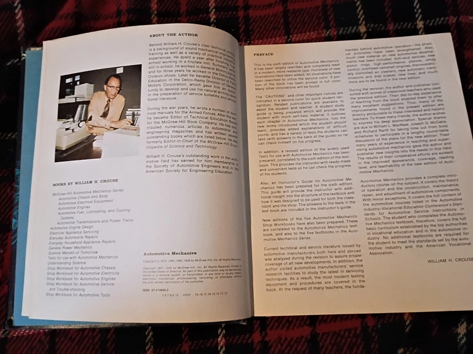 Automotive Mechanics (crouse, 1970, mcgraw-hill) - Image 3 of 4