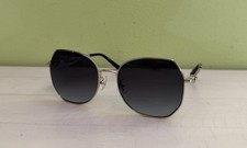 Coach HC7175 Sunglasses 90053C Shiny Lt Gold Grey Gradient 56-18-140
