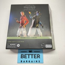 Star Wars Black Series Cobb Vanth and Cad Bane Pack Book Of Boba Fett Hasbro NiB
