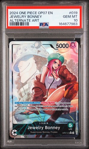 Jewelry Bonney (Parallel) graded PSA 10 for sale on eBay