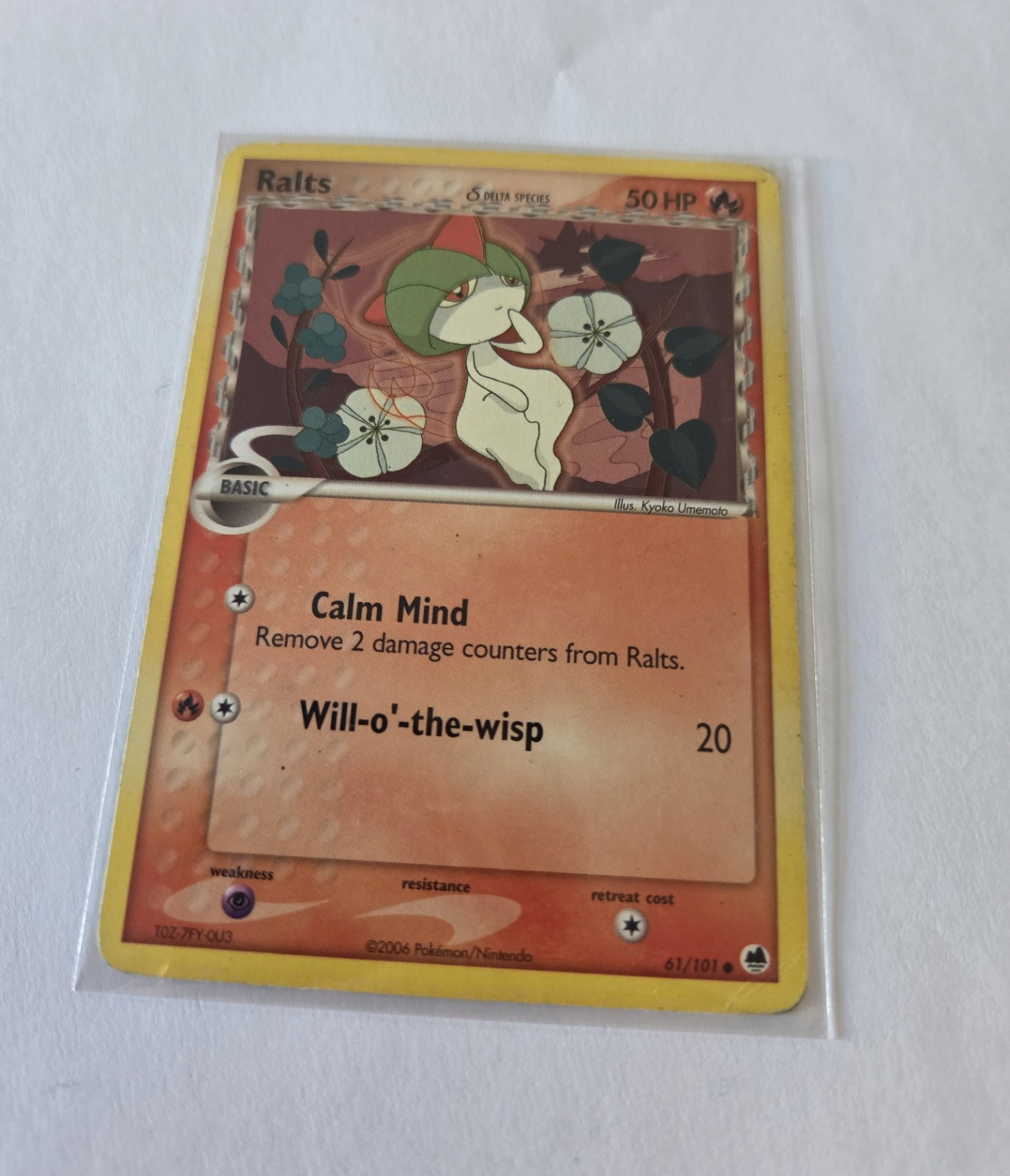 Ralts (Delta Species) 61/101 Dragon Frontiers Regular