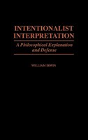 William Irwin | Intentionalist Interpretation | Buch | Englisch (1999) | Praeger
