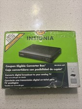 Insignia NS-DXA1-APT Digital TV Converter Box Analog Pass NEW