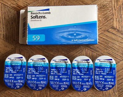 Bausch&Lomb Soflens 59 5x Kontaktlinsen -3,50