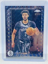 2025-26 Topps Chrome Cameron Johnson Black Geometric #07/10