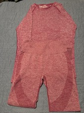 Pink Victoria Secret Seamless Legging Set M/S