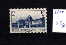 France neuf * 379  - cote : 23€ Versailles 1938