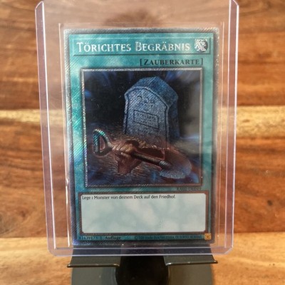 Törichtes Begräbnis (V.5) RA02-DE049 Quarter Century Secret Rare Deutsch Neu 1st
