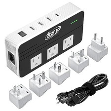 Key Power 230-Watt Step Down 220V to 110V Voltage Converter