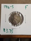 1916-S Lincoln Wheat Cent Penny Fine