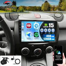 4+128GB Für Mazda 2 2007-2013 Autoradio Apple Carplay Android 15 GPS Navi +Kam 4+128GB Für Mazda 2 2007-2013 Autoradio Apple Carplay Android 15 GPS Navi +Kam