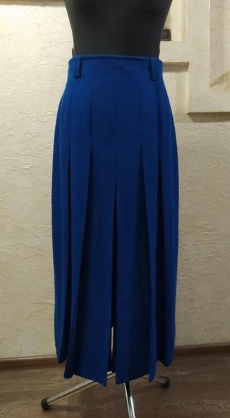 Women Gerry Weber Skirt Navy Polyester 36