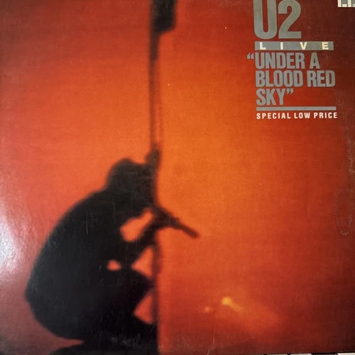 U2 LIVE Under a Blood Red Sky 12” Vinyl LP 83 1st Press Island Record 90127-1-B