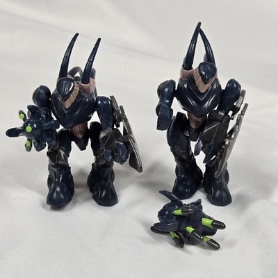 HALO MEGA BLOKS BLUE COVENANT HUNTER MINI FIGURE 96937 EVA'S LAST STAND READ