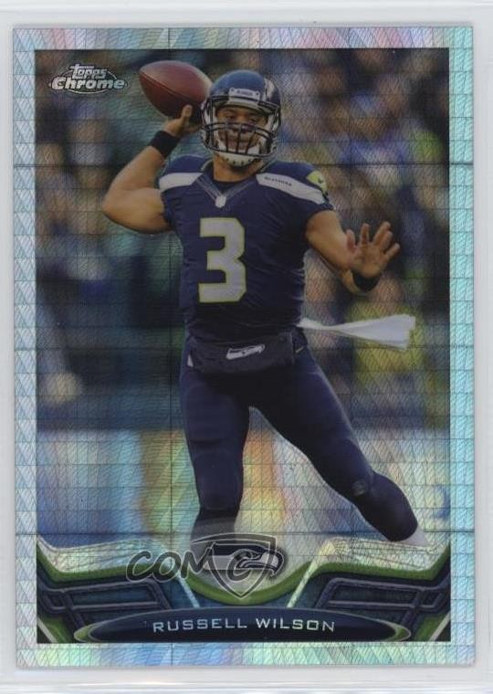 2013 Topps Chrome Prism Refractor 224/260 Russell Wilson #175 1by