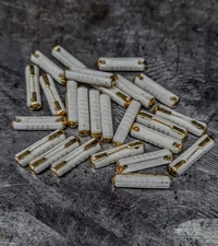 25pc 8A Torpedo Bullet Fuse – CERTIFIED CERAMIC – BMW Mercedes VW Audi Volvo OEM