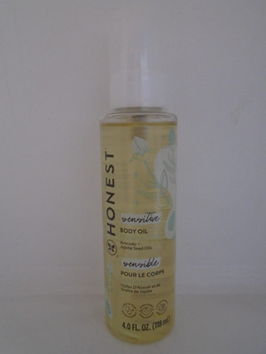 Honest Company Fragrance Free Moisturizing Body Oil - Nourish + Soothe - 4 oz