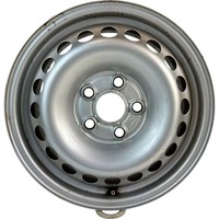 Cerchio In Acciaio Originale Vw T5 T6 6,5Jx16 Pollici ET51 Lk5X120 7LA601027 Argento