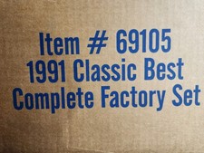 1991 Classic Best Factory Case (12 Sets) w/Bonus Cards - Minor League MLB