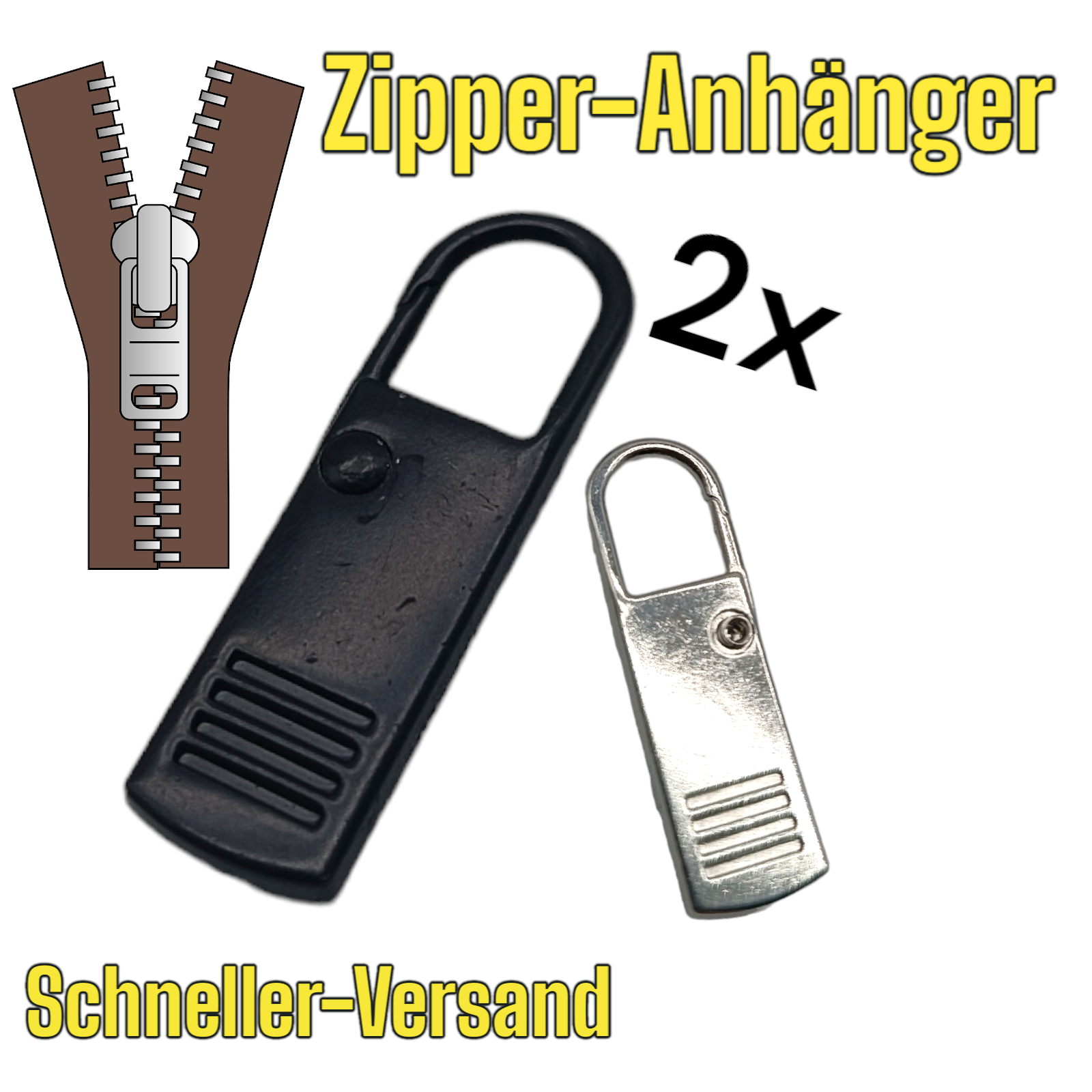 Blausky D-Ring Schnallen 8 Paar 6cm - Metall D-Ringe Mit Leder Für Taschen Und Kleidung