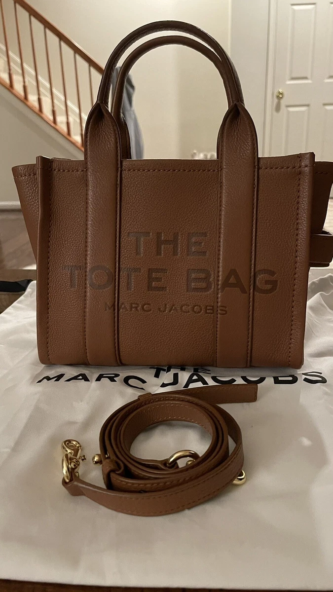  Marc Jacobs The Leather Tote Bag Argan Oil One Size