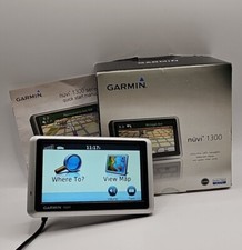 Garmin nüvi 1300 4.3 Inch Touchscreen Ultra Slim Display GPS w Power Cord 