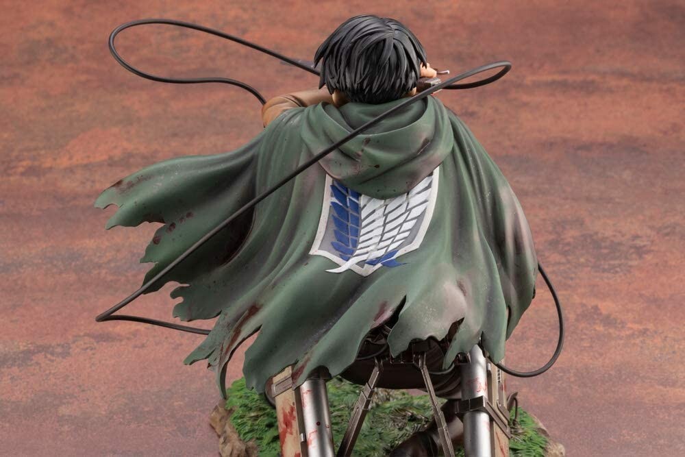 KOTOBUKIYA ARTFX J Attack on Titan Levi Figure Fortitude ver. 1/7