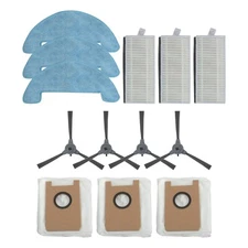 Cleaning Parts Kit for Loorow AT800 Robot Vacuum with Filters and Bags