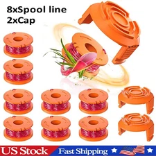 For WORX WG180,WG175,WG170,WG166,WG165,WG163,WG160,WG157 Trimmer Spool WA0010