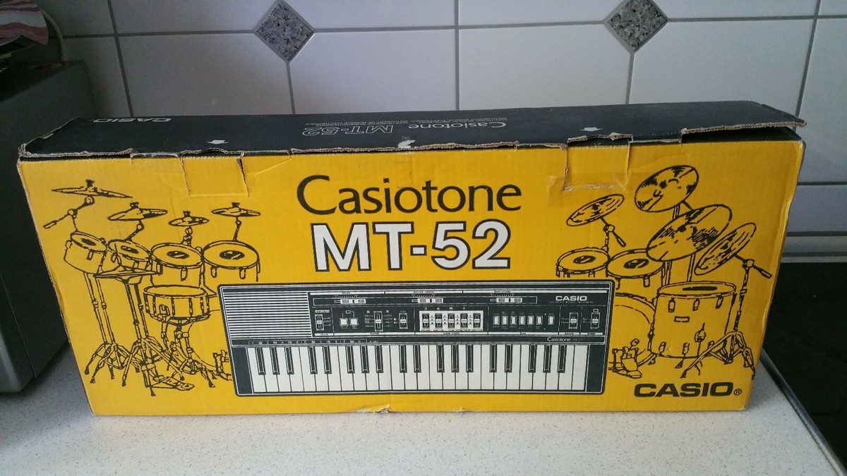 Casio MT-52☆リズムマシン付きビンテージシンセサイザー☆日本製