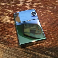 Genuine Zippo High Polish Chrome windproof Lighter CASE ONLY No Insert/Box