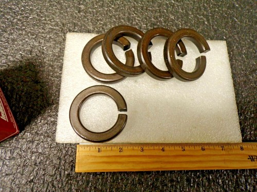 (5pk) Split Lock Washer, Bolt 1-5/8, Steel, PK5, 1CJT6, DML163N0000P (RG) - Picture 3 of 4