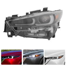 Left Driver Side Full LED Headlight Assembly w/AFS Lamp For 2022-2023 Mazda CX-5