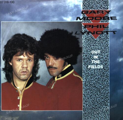 Gary Moore And Phil Lynott - Out In The Fields 7in (VG/VG) . - Picture 1 of 1