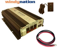 VertaMax 3000 Watt 12V Battery Power Inverter DC to AC Car, RV, Solar, RV 