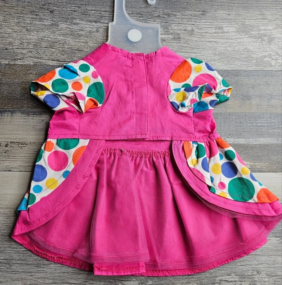 Vestido de cumpleaños PetCo perro talla pequeña rosa cupcake nuevo sin etiquetas Foto 4 de 4