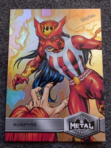 2020 UPPER DECK MARVEL X-MEN METAL UNIVERSE HIGH SERIES SUNPYRE BASE CARD#162