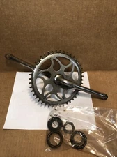 Vintage Crank & Sprocket Super Deluxe Monark Silver King Bicycle Parts Repair