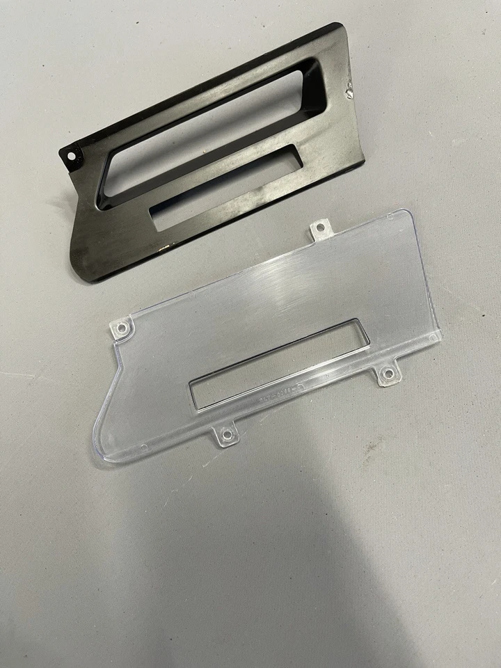 1969-1970 Ford Galaxie LTD Push Button Radio LENS Dash Country Squire Face BEZEL - Image 2 of 4